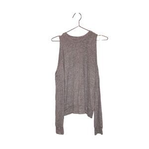 Abercrombie & Fitch Sweater w/ Shoulder Cutout size small cozy soft